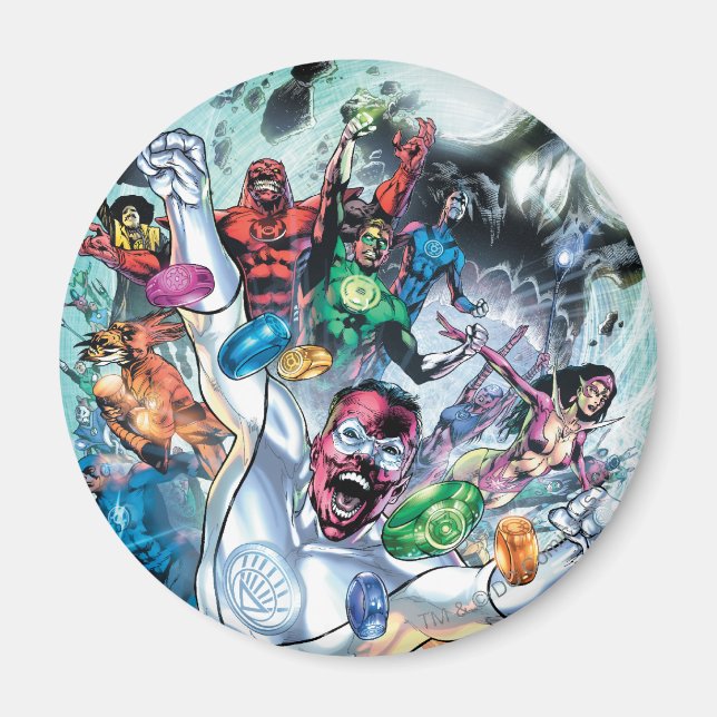 Aimant Groupe Corp avec anneaux (Devant)