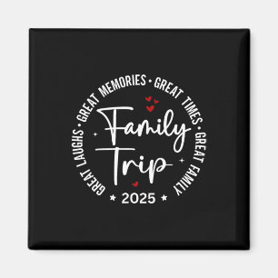 Aimant Groupe de jumelage Voyage en famille 2025