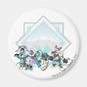 Aimant Groupe de montagne de terreur d'équipe