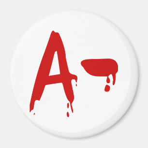 Aimant Groupe sanguin A - Hôpital d'horreur négatif