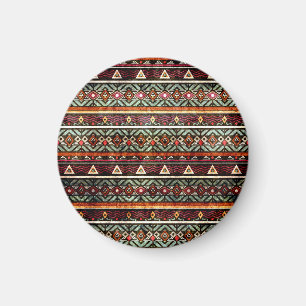 Aimant Groupe tribal : Ethno Retro Motif