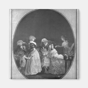 Aimant Groupes des fleurs ou de la grand-mère de