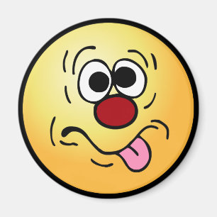 Aimant Grumpey à visage bizarre