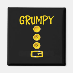 Aimant Grumpy Nwarf Halloween Costume Couleur Corresponda