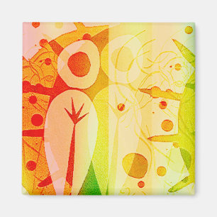 Aimant grunge en pastel d'innocence in extremis