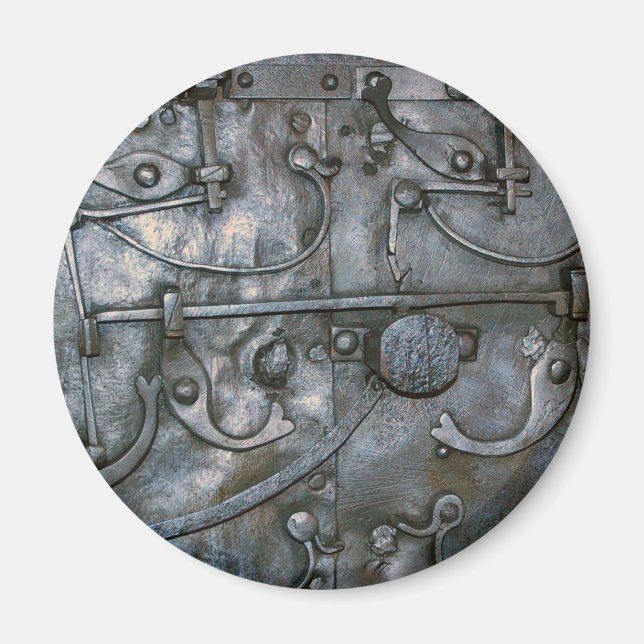 Aimant Grunge Fer métal lourd (Devant)