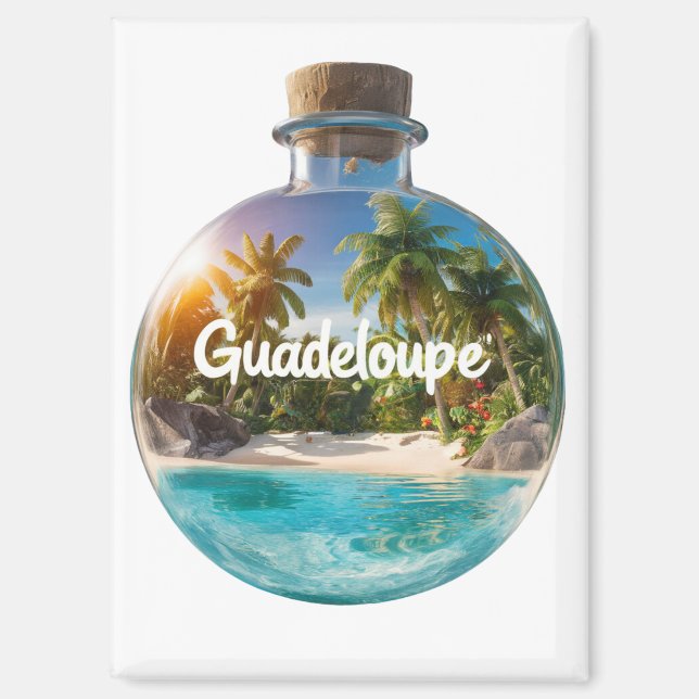 Aimant Guadeloupe (Recto)