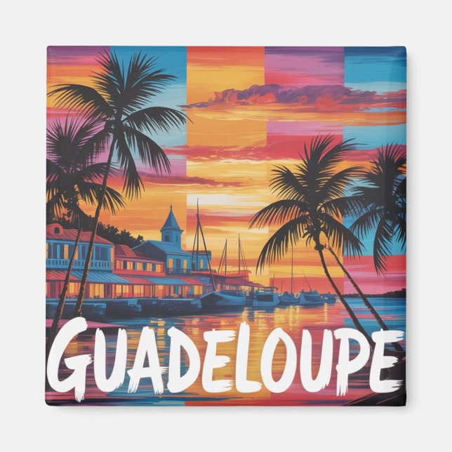 Aimant Guadeloupe  (Devant)