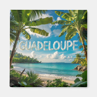 Aimant Guadeloupe: Évasion Tropicale, Plage Paradisiaque 