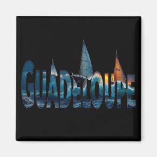 Aimant Guadeloupe Voiliers   Magnet