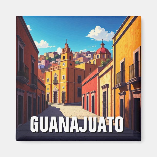 Aimant Guanajuato Mexique Travel (Devant)