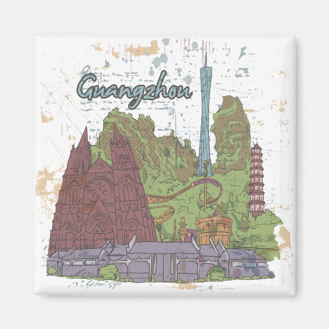 Aimant Guangzhou (Devant)