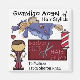 Aimant Guardian Angel of Hair Stylistes par SRF