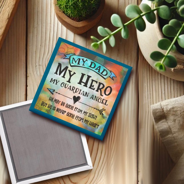 Aimant Guardian Angel Papa Inspirivity Père Inspirer (Créateur téléchargé)