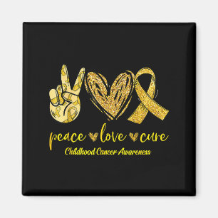 Aimant Guérir la conscience de cancer d'enfance d'amour d