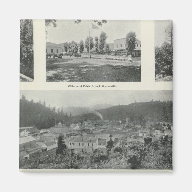 Aimant Guerneville, Californie (Devant)