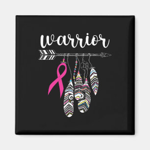 Aimant Guerrier Survivor Fighter Pink Ribbon Warrior Brea