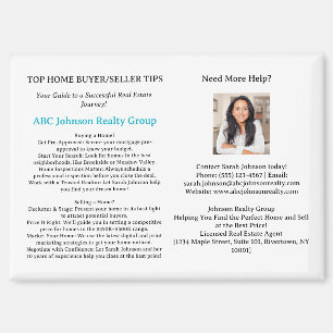 Aimant Guide d'achat ou de vendeur personnalisé Immobilie