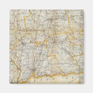 Aimant Guide de Mendenhall, Road Map Connecticut