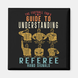 Aimant Guide du fan de football pour comprendre l'arbitre