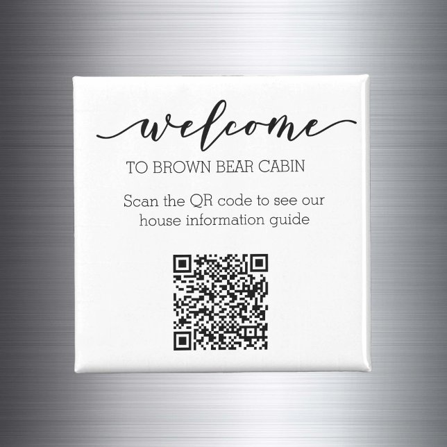 Aimant Guide STR Code QR Guide d'information Location de  (Créateur téléchargé)