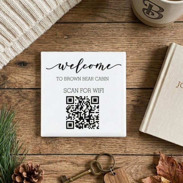 Aimant Guide STR QR Code Information Location WIFI (Créateur téléchargé)