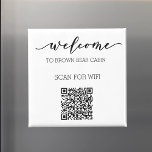 Aimant Guide STR QR Code Information Location WIFI<br><div class="desc">Ce design a été créé par art numérique et peut être personnalisé dans la zone fournie par le changement de la photo et/ou du texte. Vous pouvez également le customiser en choisissant l'option cliquer pour customiser une autre option et supprimer ou modifier la couleur de l'arrière - plan, ajouter du...</div>