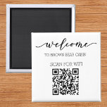 Aimant Guide STR QR Code Information Location WIFI<br><div class="desc">Ce design a été créé par art numérique et peut être personnalisé dans la zone fournie par le changement de la photo et/ou du texte. Vous pouvez également le customiser en choisissant l'option cliquer pour customiser une autre option et supprimer ou modifier la couleur de l'arrière - plan, ajouter du...</div>