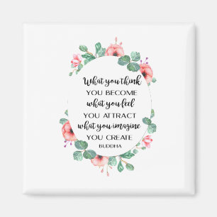 Aimant Guillemet de bouddha inspirant