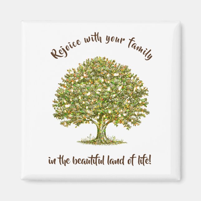 Aimant Guillemet familial Faveurs, arbre familial décorat (Devant)