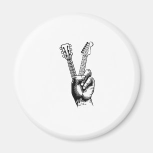 Aimant Guitar Lover   Say Hi Guitar