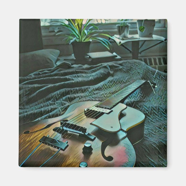 Aimant Guitare acoustique (Devant)