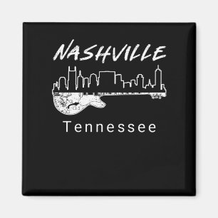 Aimant Guitare Country Music Souvenir Cadeau Nashville