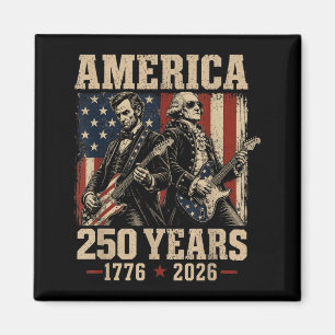 Aimant Guitare Père Fondateur Abe Lincoln 250e