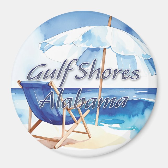 Aimant Gulf Shores, Alabama (Devant)