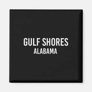 Aimant Gulf Shores Alabama Al Usa Sport Vintage patriotiq