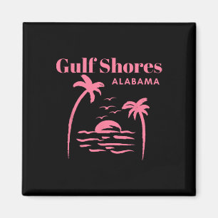 Aimant Gulf Shores Alabama Filles de vacances