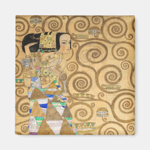 Aimant Gustav Klimt - Attente, frise Stoclet