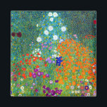 Aimant Gustav Klimt Cottage Garden<br><div class="desc">Jardin du chalet peint par Gustav Klimt vers 1905.</div>