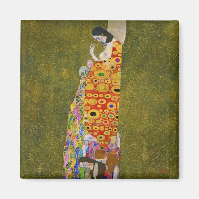 Aimant Gustav Klimt - Espoir II (Devant)
