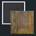 Aimant Gustav Klimt - Forêt de pins de Tannenwald<br><div class="desc">Forêt de sapins / Forêt de pins de Tannenwald - Gustav Klimt,  Huile sur toile,  1902</div>