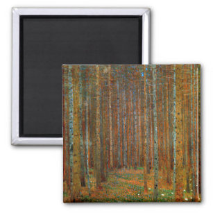 Aimant Gustav Klimt - Forêt de pins de Tannenwald