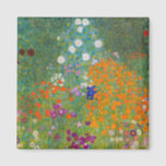 Aimant Gustav Klimt - Jardin des fleurs<br><div class="desc">Jardin aux fleurs - Gustav Klimt en 1905-1907</div>