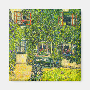 Aimant Gustav Klimt La Maison de Guardaboschi