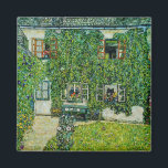 Aimant Gustav Klimt - La Maison de Guardaboschi<br><div class="desc">Maison de Guardaboschi / Maison à Weissenbach du lac Attersee - Gustav Klimt,  Huile sur toile,  1912</div>