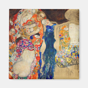Aimant Gustav Klimt - La mariée (inachevée)