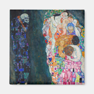 Aimant Gustav Klimt - La Mort et la Vie
