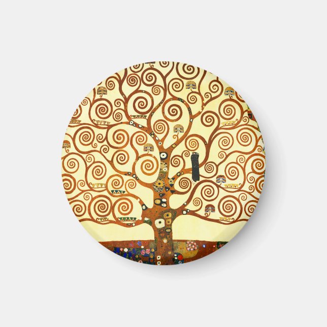 Aimant Gustav Klimt L'Arbre de Vie Beaux-Arts (Devant)