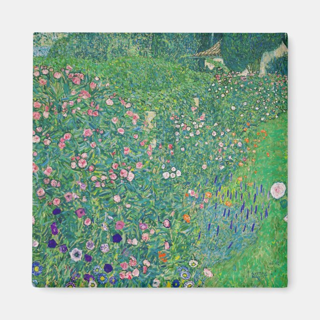 Aimant Gustav Klimt - Paysage du jardin italien (Devant)