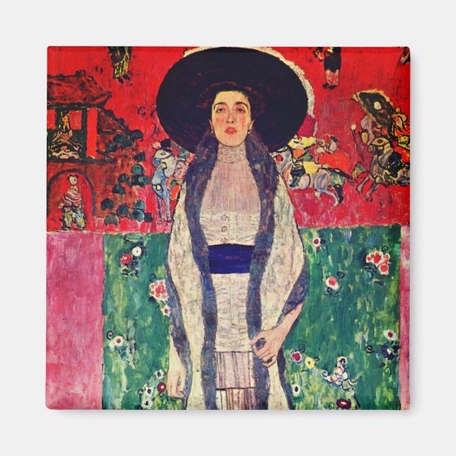 Aimant Gustav Klimt Portrait d'Adele Bloch-Bauer II (Devant)